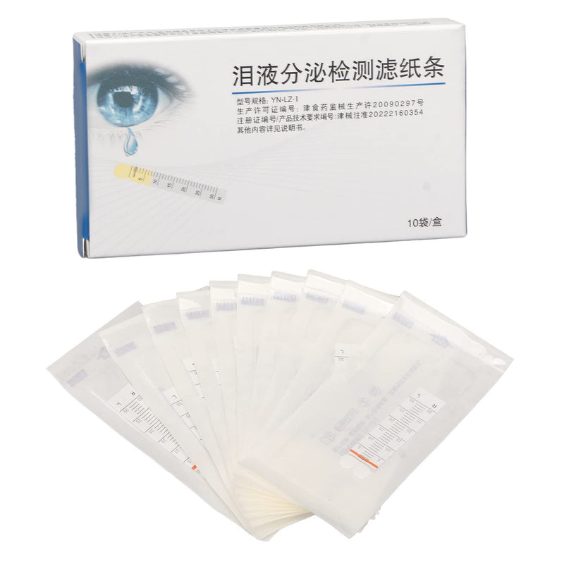Umbrella Test Strip, Pack Of 10 Umbrella Tear Strips, Graduated Strips, Professional Portable Tear Secret Test Strips For Tear Secret Disorders, Umbrella Tear Test - NewNest Australia