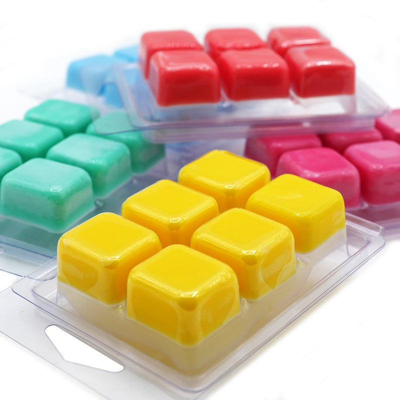 DGQ Wax Melt Molds - 25 Packs Clear Empty Plastic Wax Melt Clamshells for Wickless Wax Melt Candles - NewNest Australia
