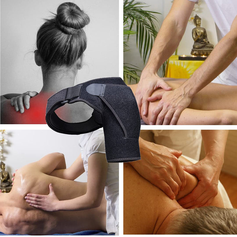 Spinegear Improved Rotator cuff Shoulder Support for Men & Women UK design Injury recovery strap for Right/Left Arm Shoulder brace for Pain Frozen Shoulder Dislocated Joint & Soreness One size - NewNest Australia
