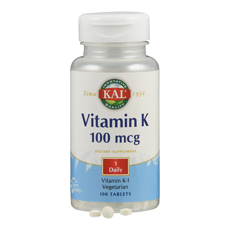 Kal 100 Mcg K1 Tablets, 100 Count - NewNest Australia