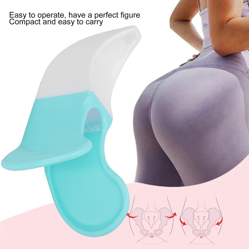 Hip Trainer, Kegel Exerciser Pelvic Floor Inner Thigh Strengthening Device Thigh Master Exerciser for Woman Thigh Devices Beautiful Buttocks Bladder Control Device Body(Bicolor Mijiri-Light Blue) - NewNest Australia