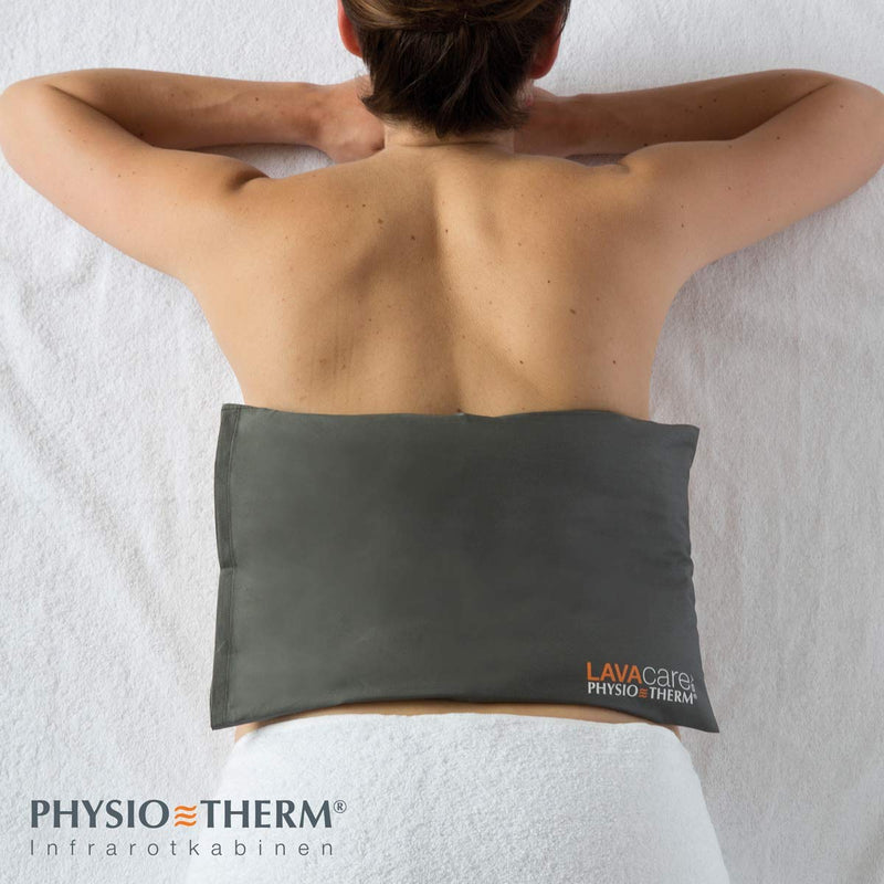 Physiotherm® LAVAcare classic heat cushion • Lava cushion with lava sand for relaxation • Suitable as a heating and cooling cushion • Warm up in the microwave or oven • Cover made of 100% cotton classic - NewNest Australia
