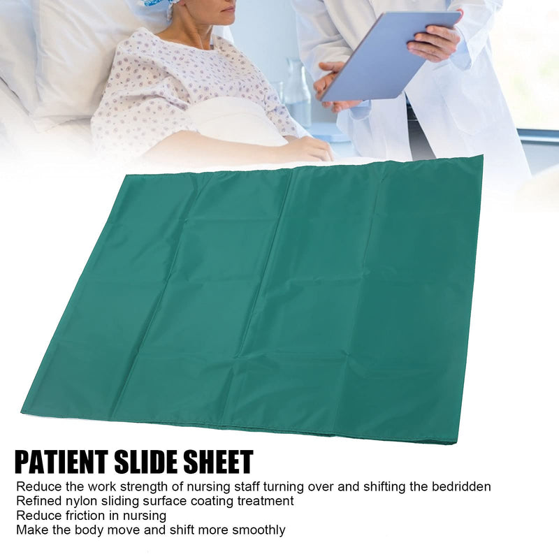 Reusable Slide Sheet, Multi-Functional Patient Transfer Sheets Elderly Slide Sheet Bedridden Patient Sliding Cloth for Turning Moving, Transfer, Turn-Over, Repositioning(95cm*75cm) 95cm*75cm - NewNest Australia