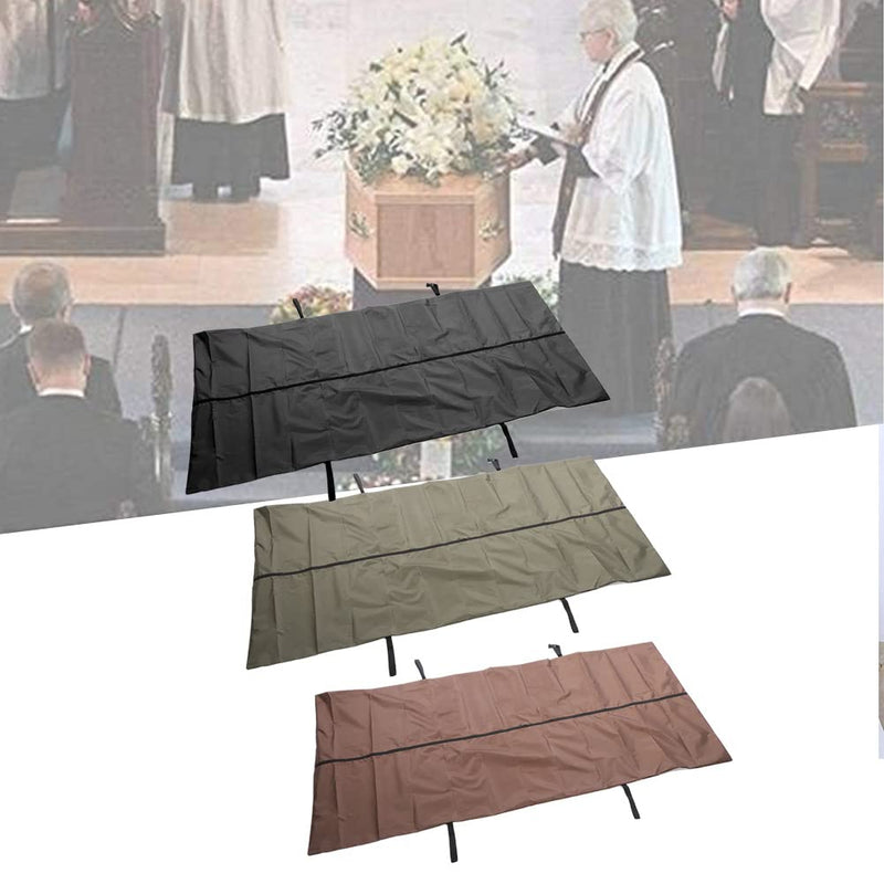 Lightweight Bag, Body Bag Stretcher Combo With 4 Perforated Reinforced Handles, Leak-Proof 210D Waterproof Storage Bag, Light Bag, Funeral Supplies, Waterproof Bags For (Black) - NewNest Australia