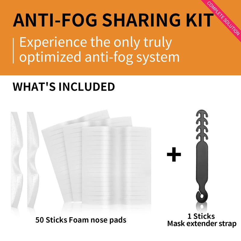 Sponge Anti-Fog Nose Bridge Pads Seal Nose Cushion Memory Foam Nose Pads Self-Adhesive Protection Strip Nose Pad for Mask 50 PCS Black - NewNest Australia