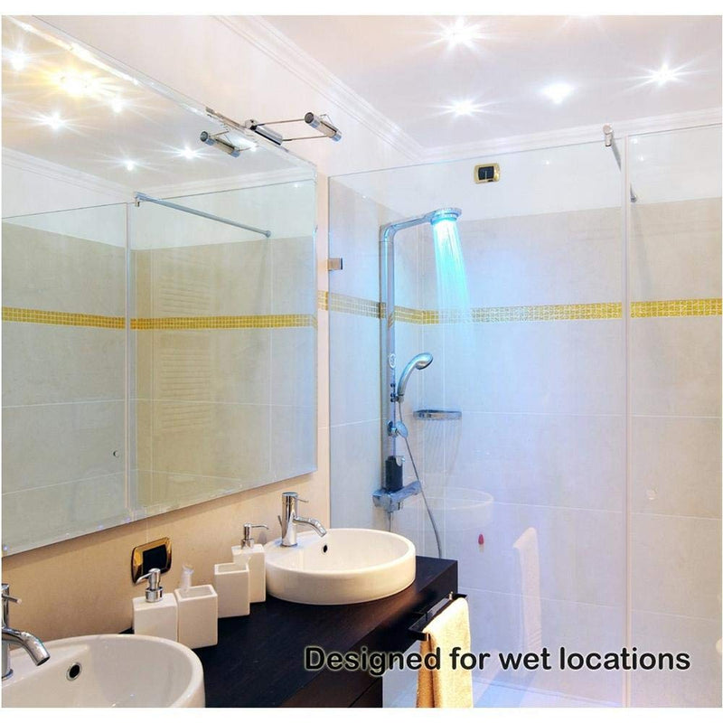4 in. 3000K Soft White Integrated LED Recessed CEC-T20 Baffle Trim in Bronze Bronze Trim 4 inch - NewNest Australia