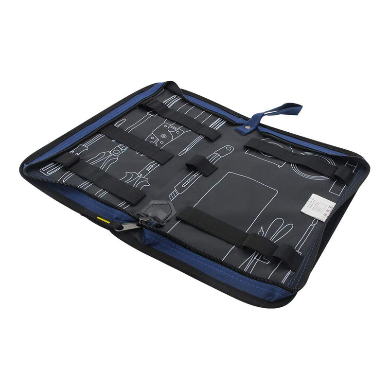 Utoolmart Professional Oxford Canvas Tool Pockets, Fully Adjustable Waterproof & Protective Work Belt Deep Blue midium Upgrade Version 1Pcs Medium upgrade - NewNest Australia
