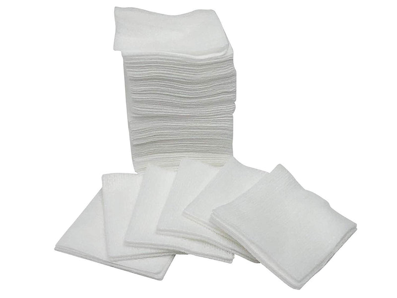 200 PCS (2" X 2") Premium 4-ply Non-Woven, Non-Sterile Sponge Gauze Pad--Dental, Salon, All Purpose Gauze Sponges Pads -(1 Pack) --White - NewNest Australia