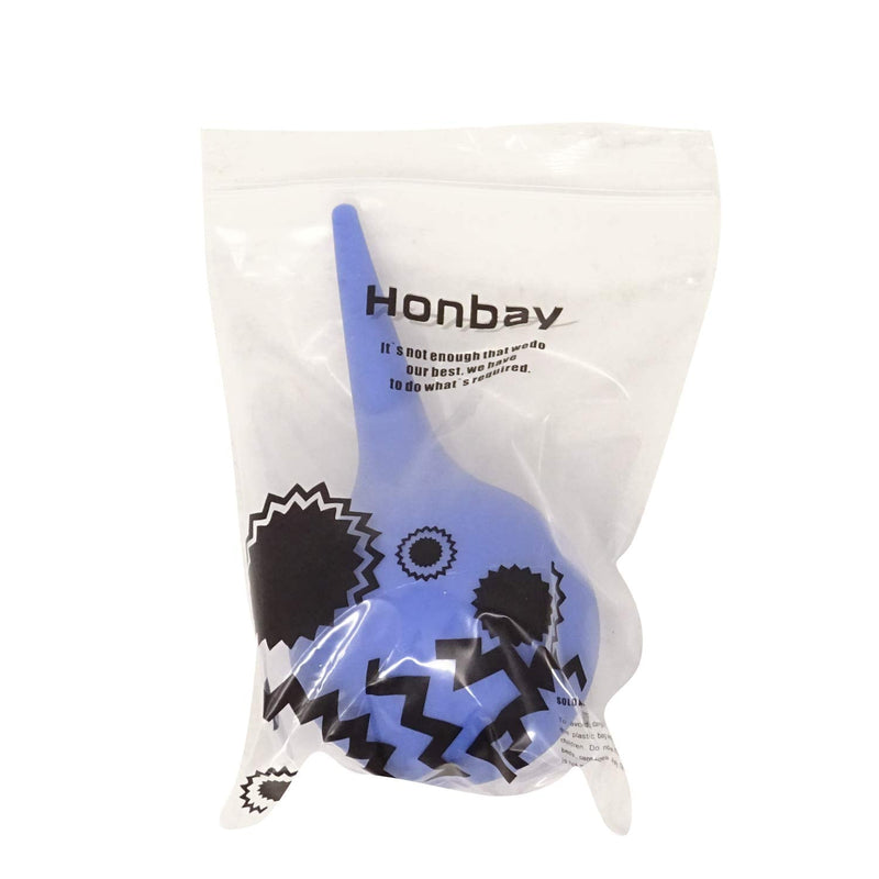 Honbay 75ml Rubber Squeeze Bulb Ear Syringe Ball Laboratory Tool (Blue) Blue - NewNest Australia