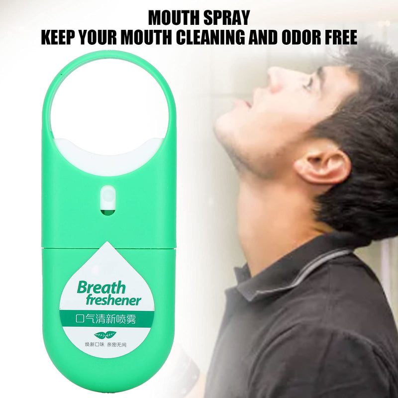 Moisturizing Bad Breath Mouth Spray, Dry Mouth Spray Bad Breath Care Freshening Oral Breath Freshener for Mouth, Fast Acting, Long Lasting, Non-Acidic(Mint flavor) Mint flavor - NewNest Australia