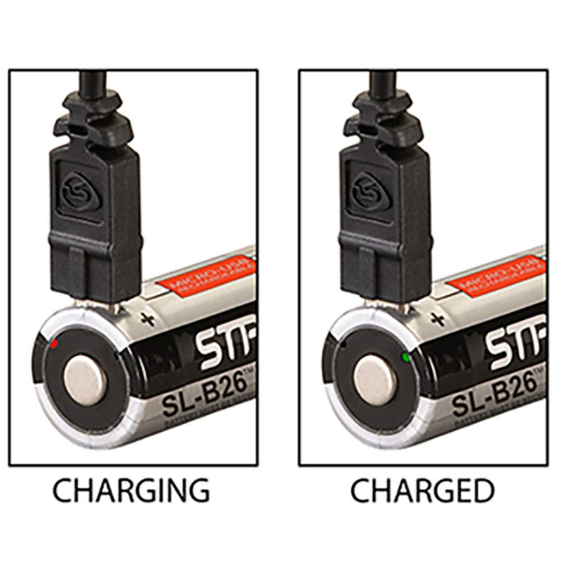 Streamlight 22104 SL-B26 USB Rechargeable Lithium Ion Battery 3.7V 2600mAh for Streamlight X Series Dual Fuel Flashlights, 2-Pack - NewNest Australia