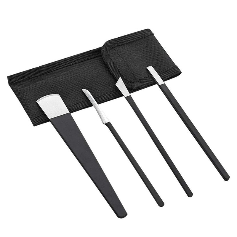 Pack Of 4 Pedicure Knife Kits, Professional Callus Slicer Blades Made Of Stainless Steel Callus Remover, Pedicure Knife Dead Skin Corn Foot File Rasp For Pedicure Foot Care Tools - NewNest Australia