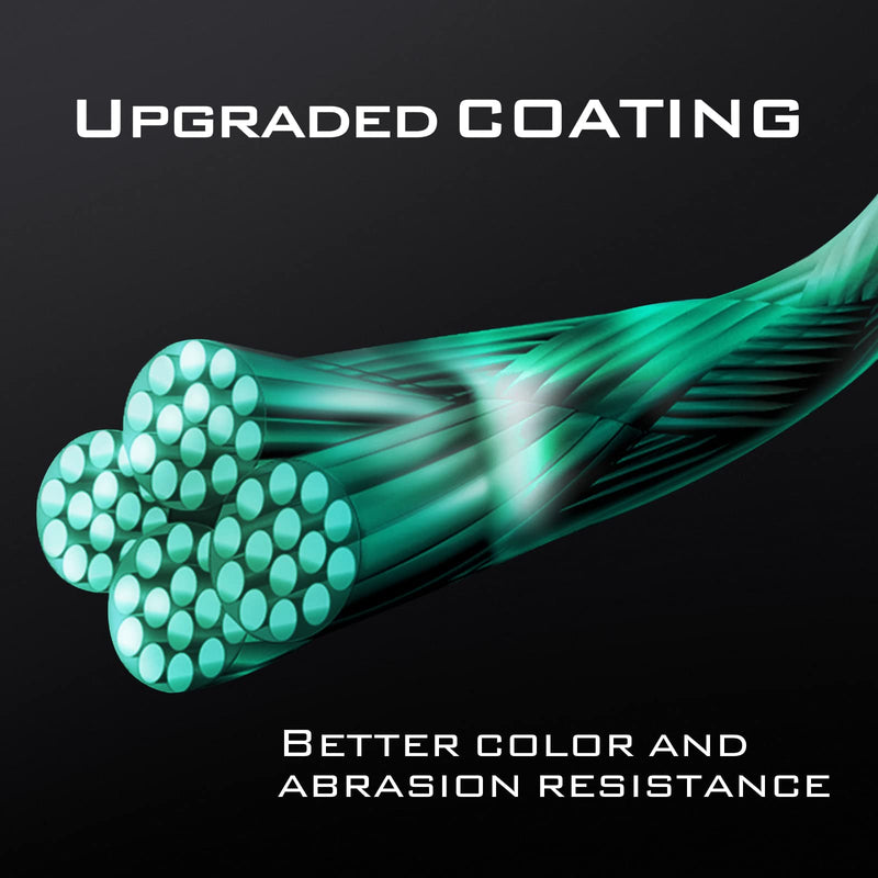 New KastKing Destron Braided Fishing Line, Highly Abrasion Resistant, Improved Knot Strength, Ultra-Thin Diameter Superline, Zero Stretch & Memory, CFT “Color Fast Technology”, 75% Thinner Than Mono Grass Green 300 yds-20lb-0.23mm - NewNest Australia