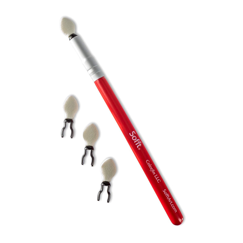 Colorfin Sofft Applicator and 4 Replacement Heads - NewNest Australia