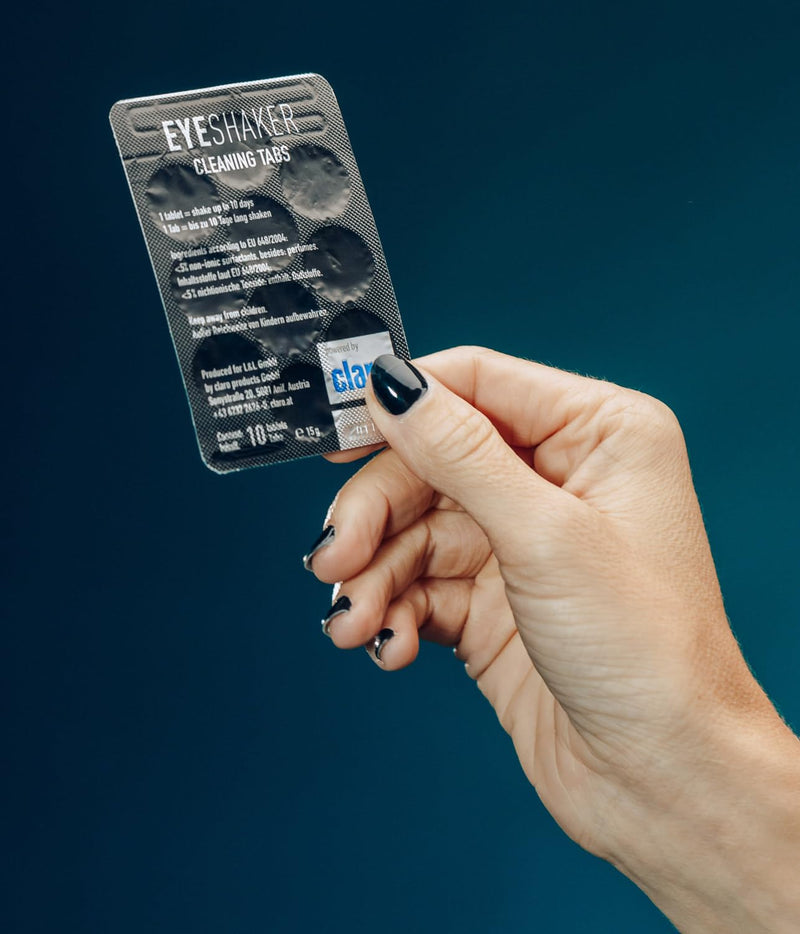 EYESHAKER Original Cleaning Tabs Cleaning tablets for your clean glasses. Glasses cleaning like at an optician. For your EYESHAKER 1 - NewNest Australia