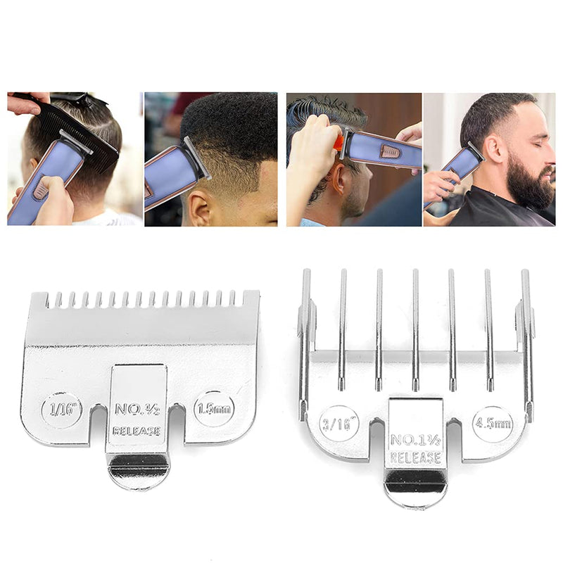 Trimmer Attachments 1.5 Mm 4.5 Mm, Universal Comb Attachment Comb For Choice Professional Guide Combs Hair Trimmer Cutting Instructions For Home Hairdressers - NewNest Australia
