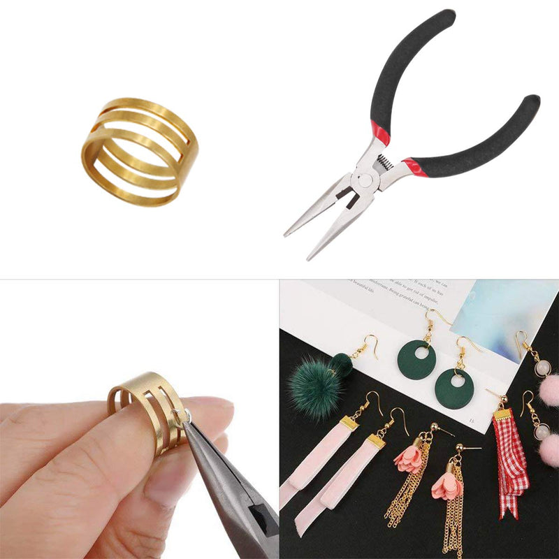 EuTengHao 1504pcs Open Jump Ring and Lobster Clasps Kit Jewelry Repair Tools Kit with Jewelry Pliers Jump Rings Opener Tweezers Jewelry Making Accessories for Necklace Making Repair (Bright Silver) Bright Silver - NewNest Australia