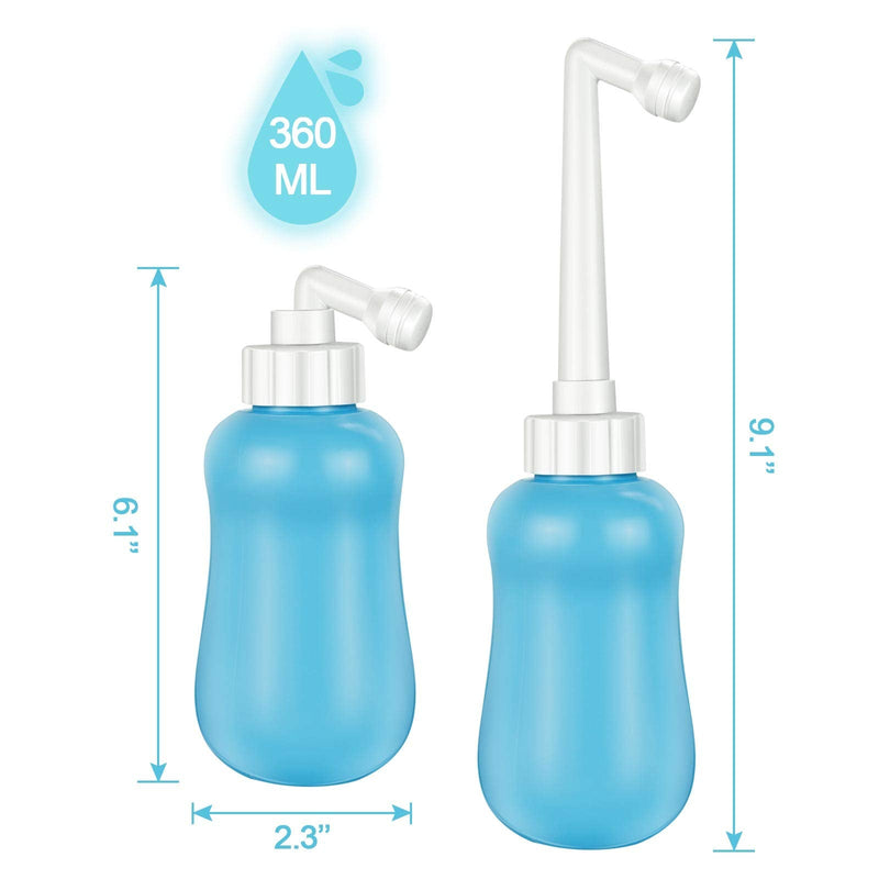 Portable Travel Bidet 360ml Portable Bidet for Toilet Handheld Postpartum Perineal Cleansing Childbirth Cleaner - for Outdoor,Camping,Travling,Driver,Personal Hygiene - with Storage Bag - NewNest Australia