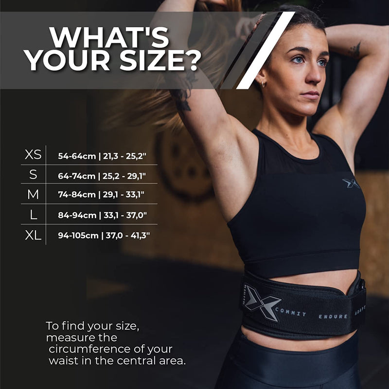 Picsil Weight Lifting Belt, Lumbar Support, Excellent For Squats, Clean, Lung, Deadlift, Thrusters, Adjustable Belt With Space For Patches, Comfortable Waist - NewNest Australia