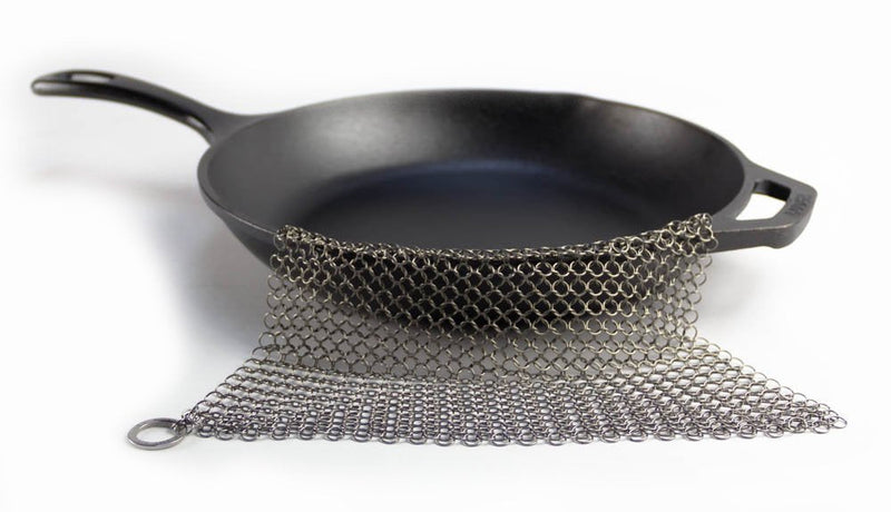 The Ringer - The Original Stainless Steel Cast Iron Cleaner, Patented XL 8x6 Inch Design - NewNest Australia