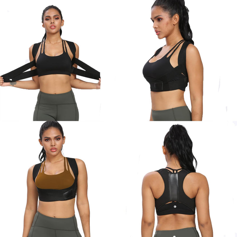 Youery Back Straightener, Posture Corrector Back For Men And Women, Adjustable Back Trainer For Lumbar Support, Back Strap For Shoulder, Relief Back Pain (M) - NewNest Australia