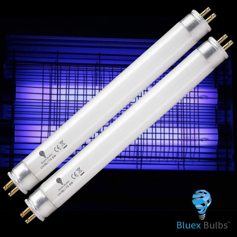 2 Pack 6 Watt Replacement Bulbs F6T5/BL Fluorescent Tube G5 Base 9 inch Full Length Replacement for DT2000XL and DT2000XLP and DT3012 by BlueX 2 Count (Pack of 1) - NewNest Australia