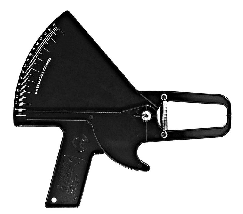 Slim Guide Skinfold Caliper with Body Fat Software and Multilingual Manual (Black) Black - NewNest Australia