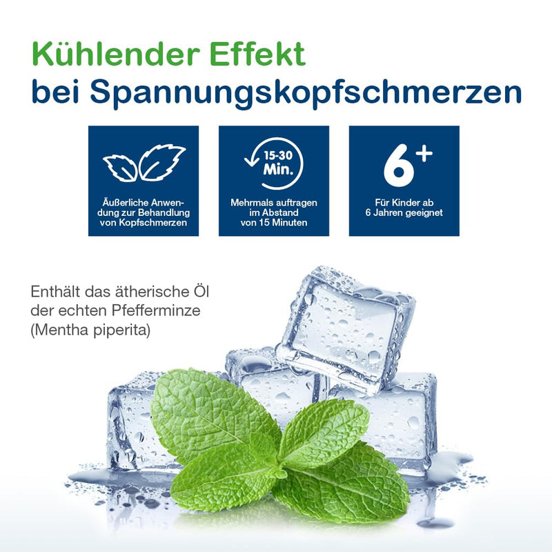 Euminz pen with peppermint oil | for mild and moderate tension-type headaches | blocks the transmission of pain & works directly through the skin | suitable from 6 years | 10 ml solution - NewNest Australia
