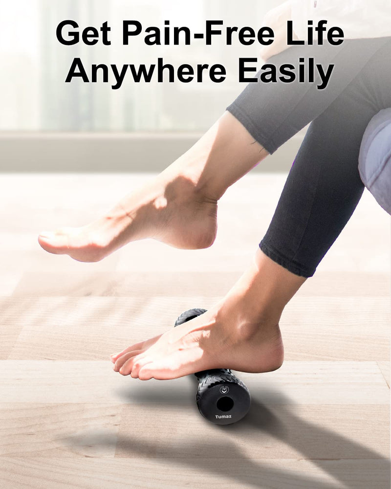 Tumaz Foot Roller [Upgraded Version with Deeper Bump] Ergonomic Designed Plantar Fasciitis Massage Roller for Relieving Plantar Fasciitis, Foot Arch Pain, Myofascial Pain Syndrome Diamond - NewNest Australia