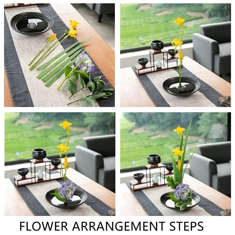 5Pcs Flower Frogs 34mm/1.34inch Diameter Japanese Ikebana Kenzan Flower Pin Frog Ikebana Flower Arrangement Holder - NewNest Australia