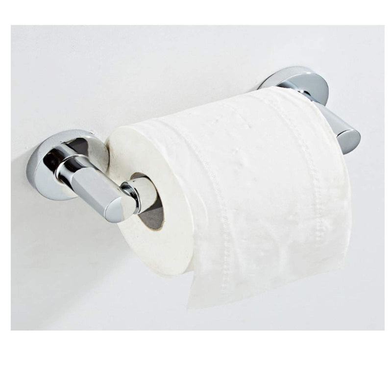 Toilet Roll Holder, Telescopic Tissue Wall Mounted Stainless Steel Round Paper Holders for Bathroom Hotel - NewNest Australia