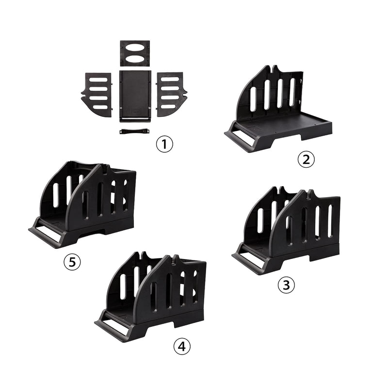 Ü Heartray Label Holder for Rolls and Fan-Fold Labels,Black Stand for 4x6" Thermal Label Printer - NewNest Australia