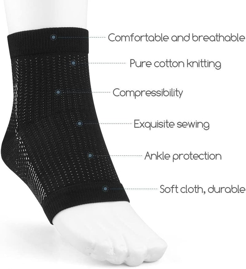 Pedimend Plantar Fasciitis Foot Socks. Best Compression Sleeve for Ankle Arch & Heel Achilles Tendon Supports Brace. Men and Women Night Splint Pain Relief S/M (UK 4-7 / 1Pair) (S/M (UK 4-7 / 1Pair) - NewNest Australia