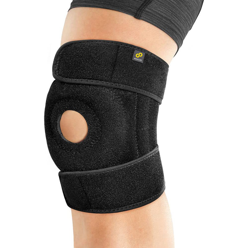 Bracoo Knee Stabilizer Brace, Open-Patella Support - Joint Pain Relief for Sprains, Arthritis, MCL, LCL, Sports Injury & Recovery - KP30 - NewNest Australia