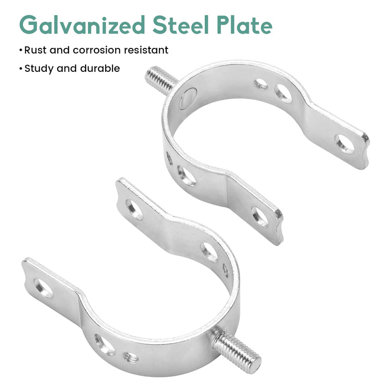 Universal Tube Bracket Kit for Automatic Gate Opener System, Suitable for 1.6'' to 2'' Tubes, Easy Installation - NewNest Australia