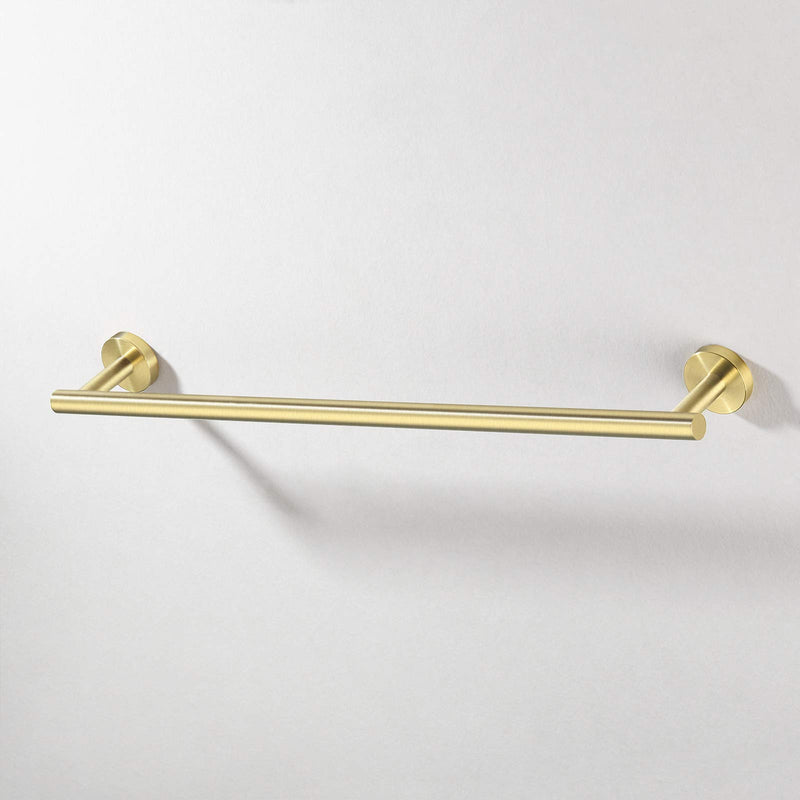 KES 23.6 Inches Towel Bar for Bathroom Kitchen Hand Towel Holder Dish Cloths Hanger SUS304 Stainless Steel RUSTPROOF Wall Mount No Drill Brushed Brass, A2000S60DG-BZ 23.6 Inch - NewNest Australia