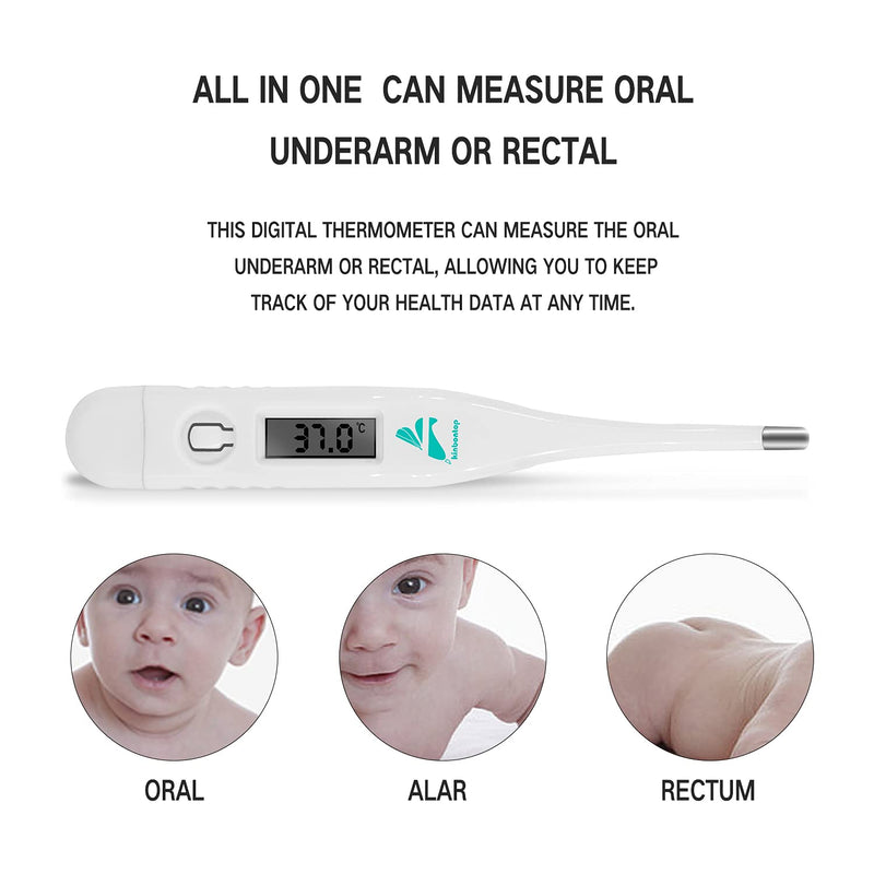 Kinbontop Digital Thermometer for Adults, Children and Toddlers - NewNest Australia
