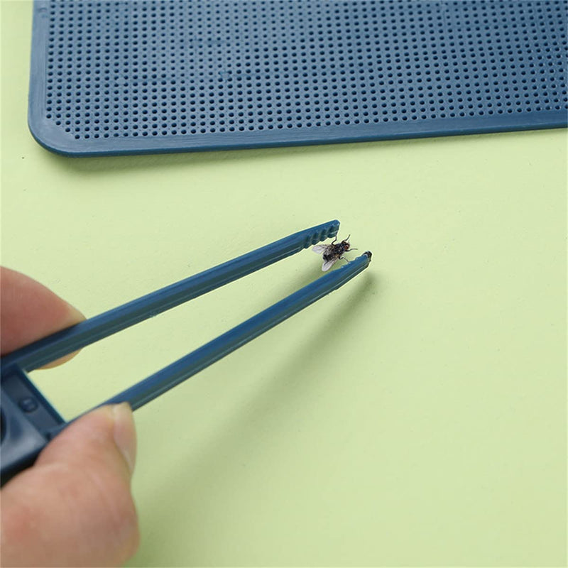 ECOESPTI Fly Swatter, 3Pcs Long Handle Heavy Duty Fly Swatter, Durable Plastic Fly Killers with Tweezers - NewNest Australia