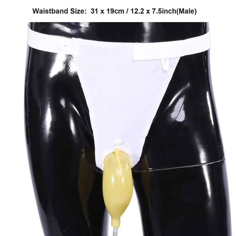 Adult Urine Bag, Reusable Urinal Urine Collector Male Female Urine Bag Urinal Pee Holder Collector with Urine Bags for Travel Home Urine Incontinence Urine Catheter Bags(Man) Man - NewNest Australia