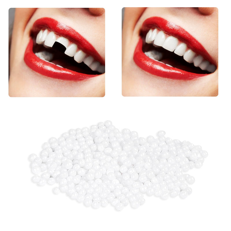 Acwoo Temporary Tooth Repair, Tooth Repair Glue, Heat Beads For Filling, Fixing The Missing And Broken Tooth Or Gluing The Artificial Teeth Of The Prosthesis (50G) - NewNest Australia