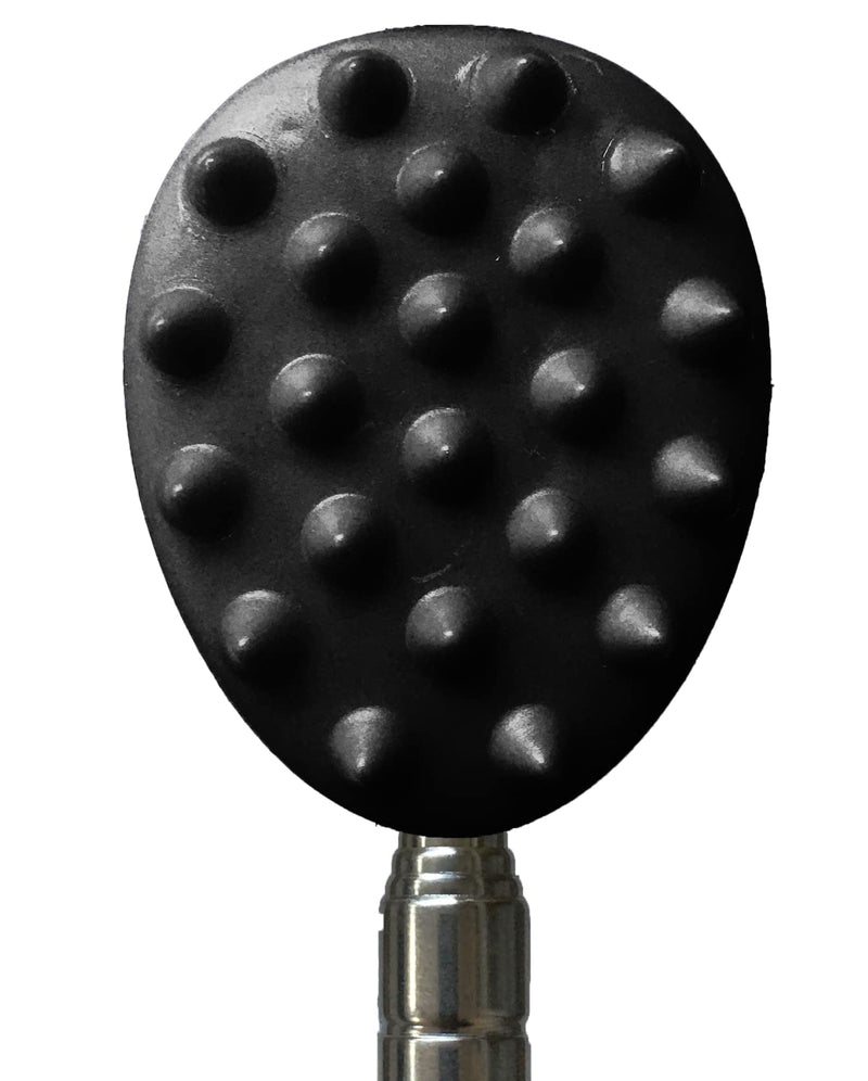 Cactus Back Scratcher On a Stick -Back-Neck-Head-Beard-Body-Pets (Big Stick - Black) Big Stick - Black - NewNest Australia
