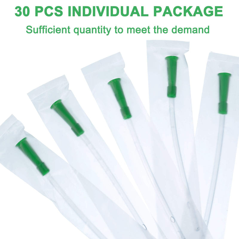 30 Pieces Enema Supplies Replacement Enema Tubings Enema Hose Non-Toxic Enema Kit with Flexible Rounded End for Smooth Insert Thickness 14 FR - NewNest Australia