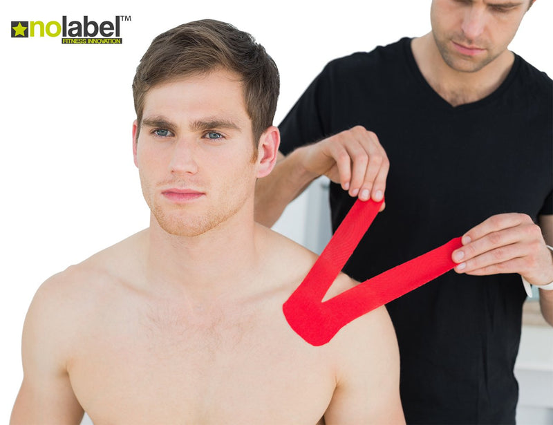 NO LABEL Black Kinesiology Tape Uncut - 5m Roll Un-Cut Black Body Tape - Black Sports Tape - Black Medical Tape - Black Physio Tape - Black Muscle Tape For Muscle Recovery - Free PDF Ebook Taping Guide - NewNest Australia