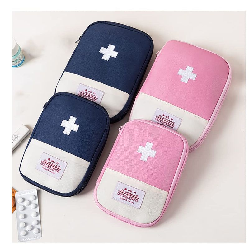 Isaken Mini First Aid Kit, Medicine Bag Small And Lightweight Medical Bag Emergency Kit Medical Storage Bag First Aid Box For Home, Car, Travel, Office, Sports, Hiking, Camping - NewNest Australia