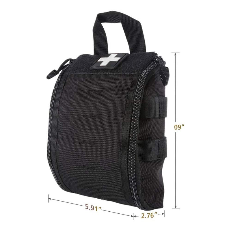 Wynex, First Aid Emt Bags, Tactical Ifak Medical Molle (Modular Lightweight Load Carrying Equipment )Bag, Military Utility Emergency Edc Bags, Outdoor Survival Kit, Suit Tactical Waist Belt, Pack 1000, Nylon - NewNest Australia