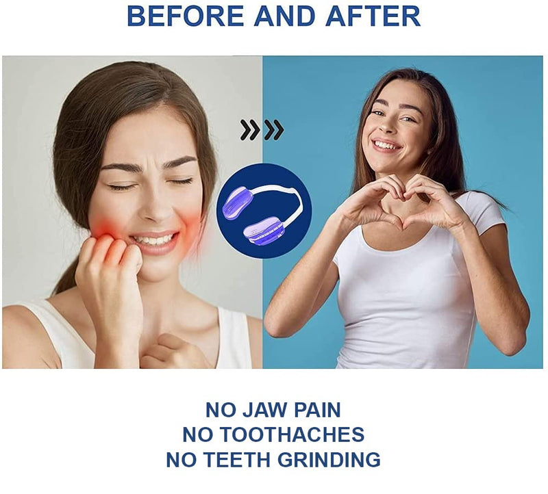 KOHEEL Adaptable bite splint against bruxism, grinding splint for night, eliminates teeth grinding (2 pieces) pack of 2 - NewNest Australia