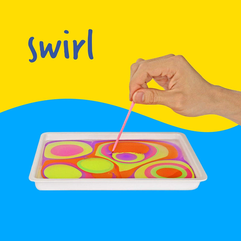 Marbling Paint Art Kit for Kids - Arts and Crafts for Girls & Boys Ages 6-12 - Craft Kits Art Set - Best Tween Paint Gift Ideas for Kids Activities Age 4 5 6 7 8 9 10 Year Old - Marble Painting Kits - NewNest Australia