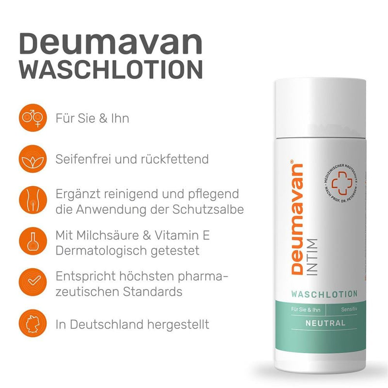 Deumavan Intimate Wash Lotion Neutral 200 ml - NewNest Australia