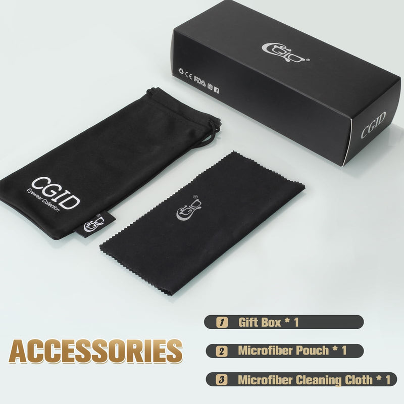 CGID CN12 glasses extra narrow frame! Slim Rectangle Nerd Clear Glasses A Matte Black - NewNest Australia