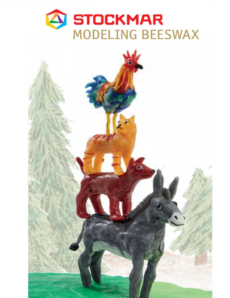 Stockmar Natural Modeling Beeswax - Set of 15 Colors in Box - NewNest Australia